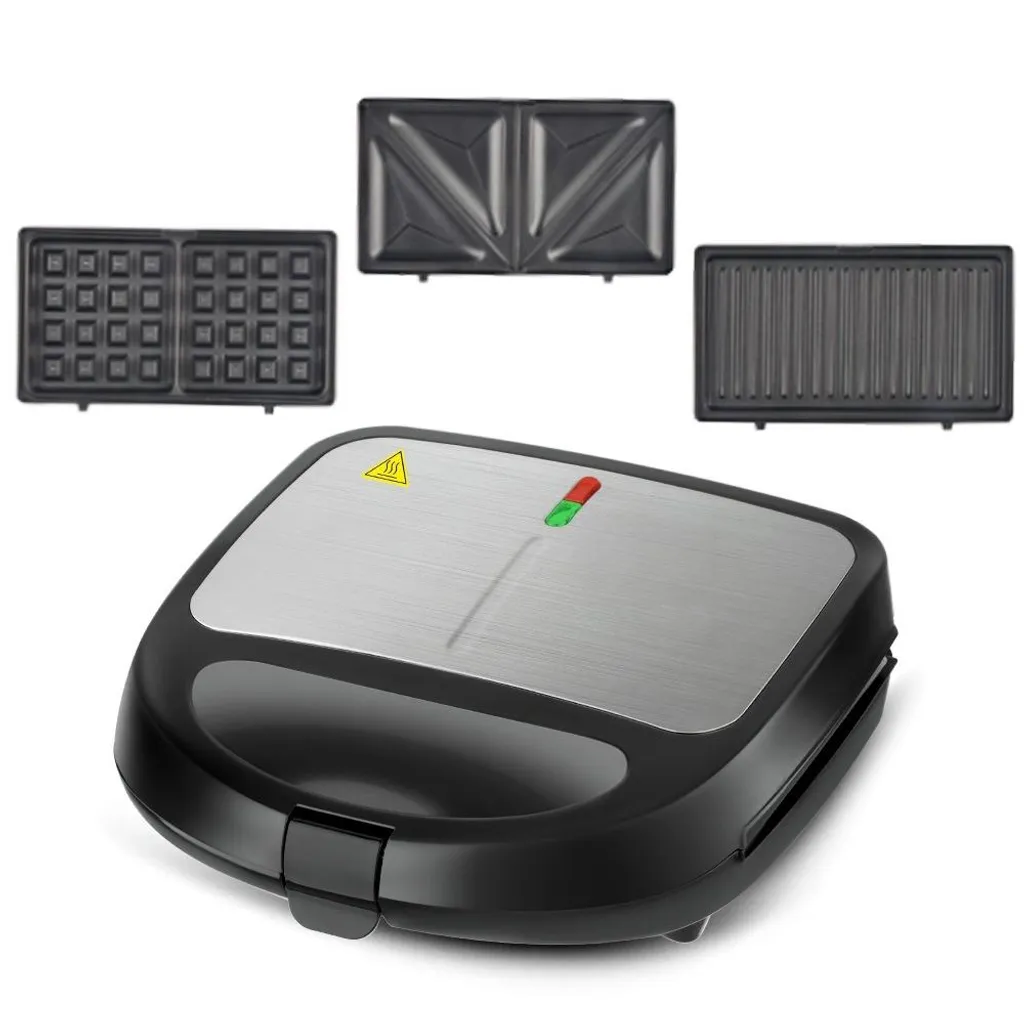 Appareil à Sandwich Nettoyage Facile avec Plaques Amovibles 850W