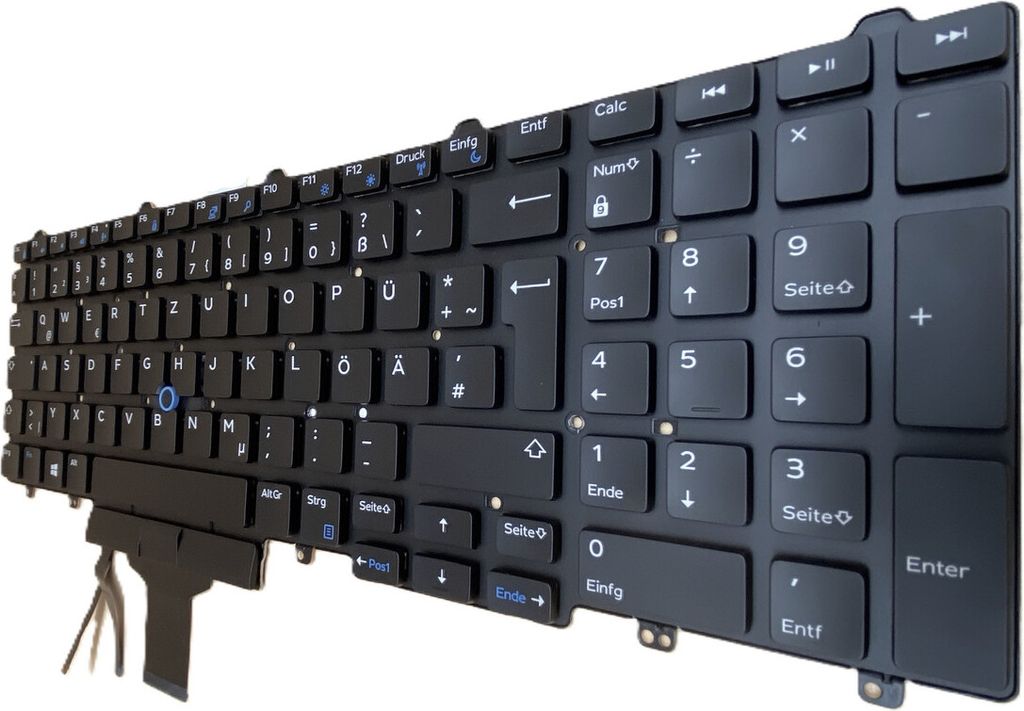 DEUTSCHE - Tastatur Keyboard Ohne Beleuchtung kompatibel für P/N: V147025BK1