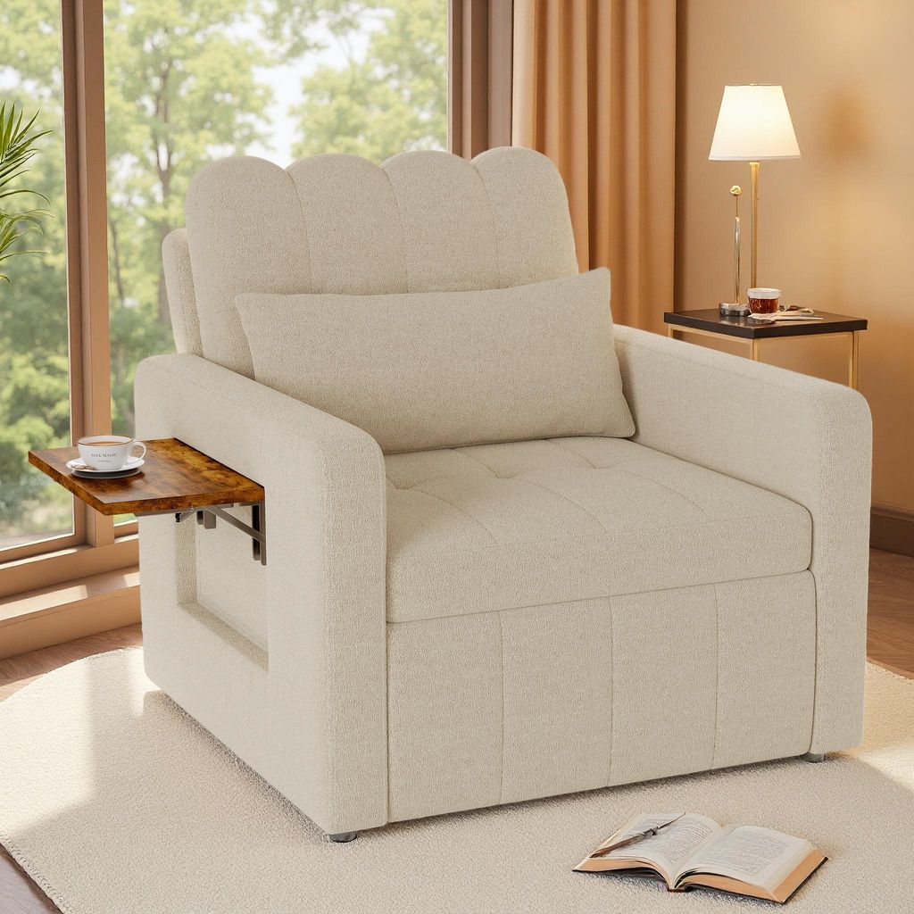 Canapé-lit INONEFT 3 en 1 avec fonction lit, fauteuil Image du produit 