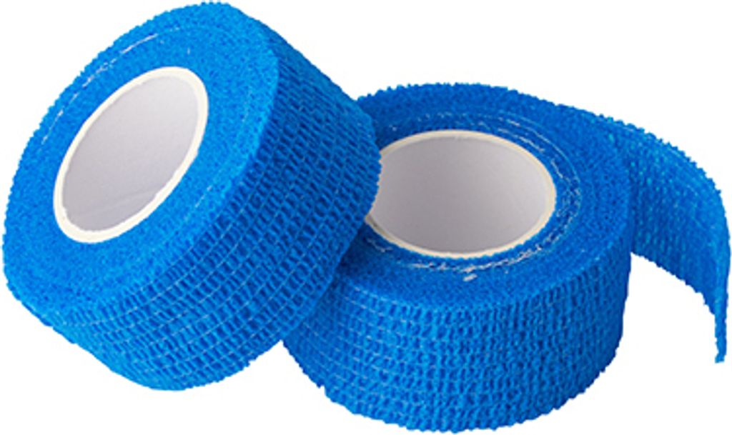 30 Rollen Pflaster, selbsthaftend 5 m x 2,5 cm blau
