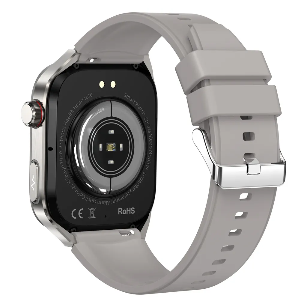 Regalo Salute: INF Smartwatch con ECG e Pressione Grigio per Tutti - 2