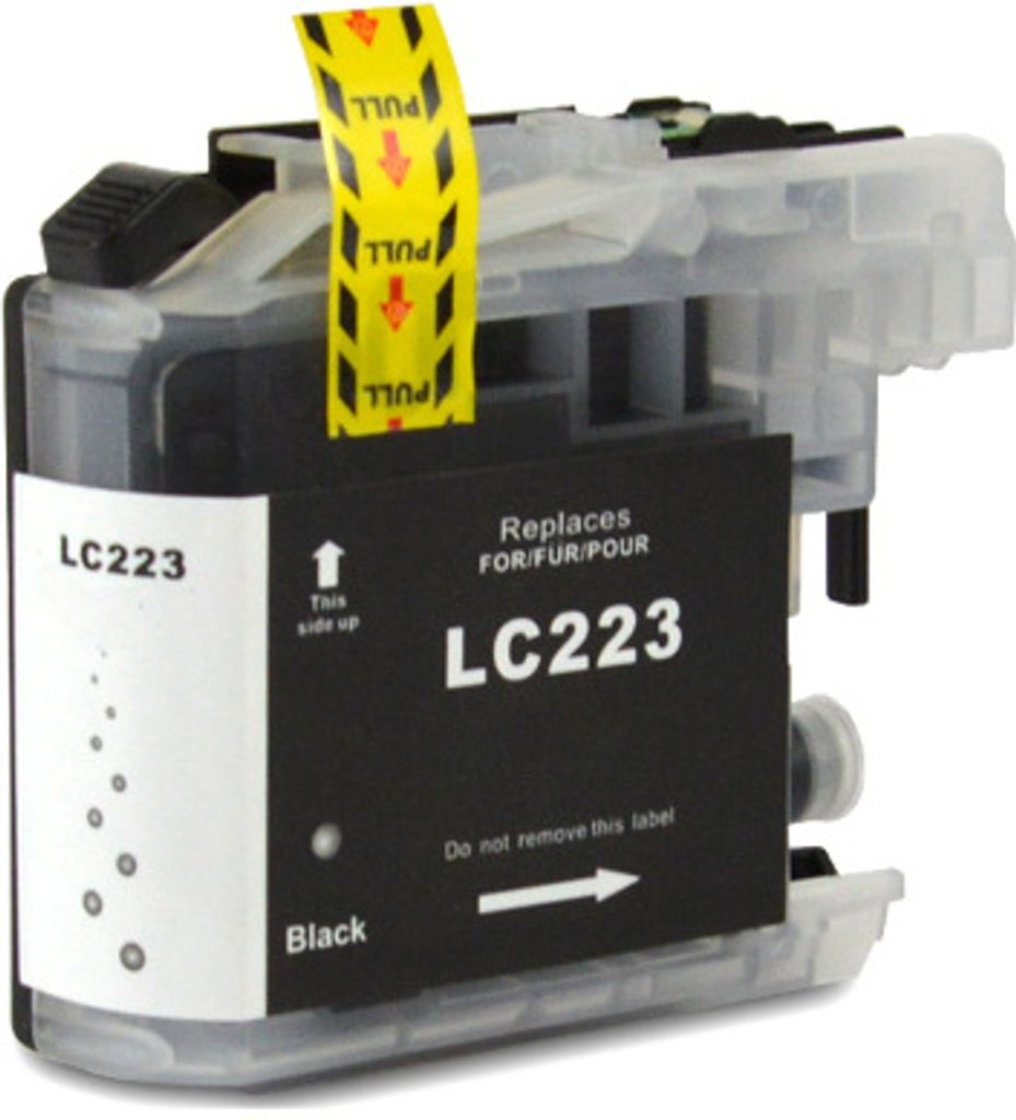 Cartouche d'encre compatible avec Brother LC-223 Noir pour Image du produit 