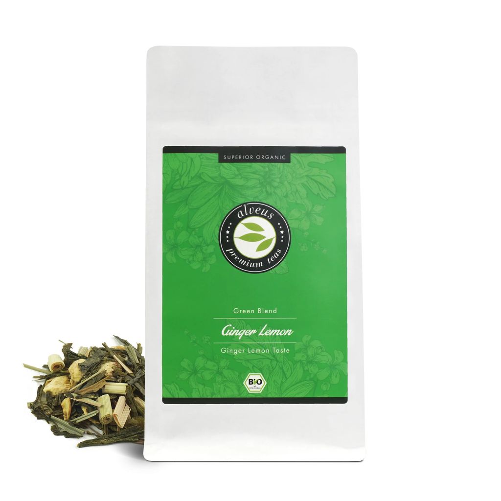 Ginger Lemon - Ingwer-Zitronen Geschmack 150g Tee von Alveus