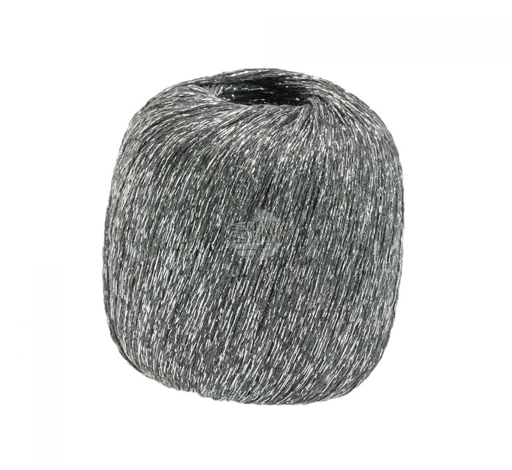 Lana Grossa Brillino 006 Grau/Silber 25g