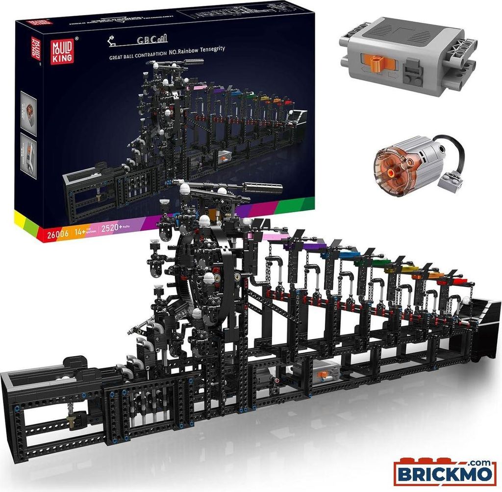 Mould King Great Ball Contraption Regenbogen Tensegrity Obrázok produktu 