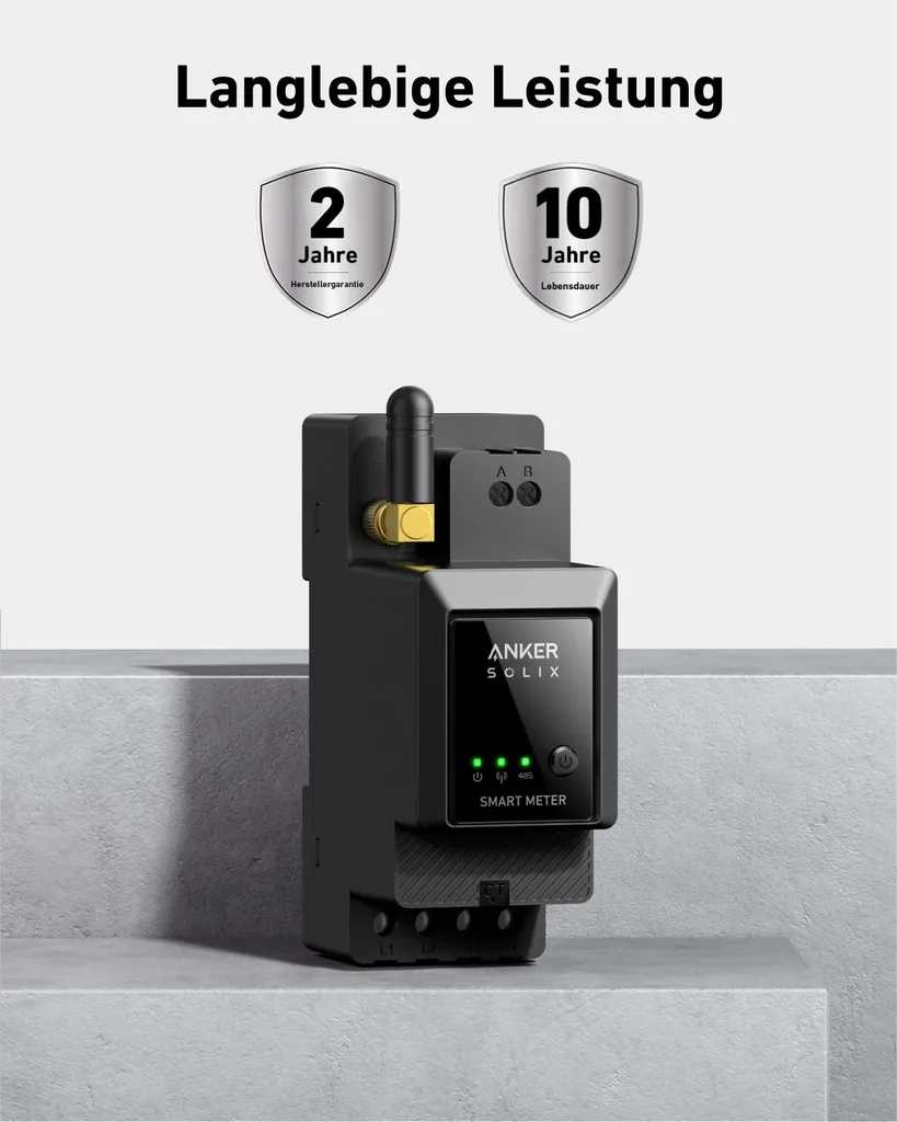 Anker SOLIX Smart Meter A17X7311 : Compteur intelligent triphasé précis - 25