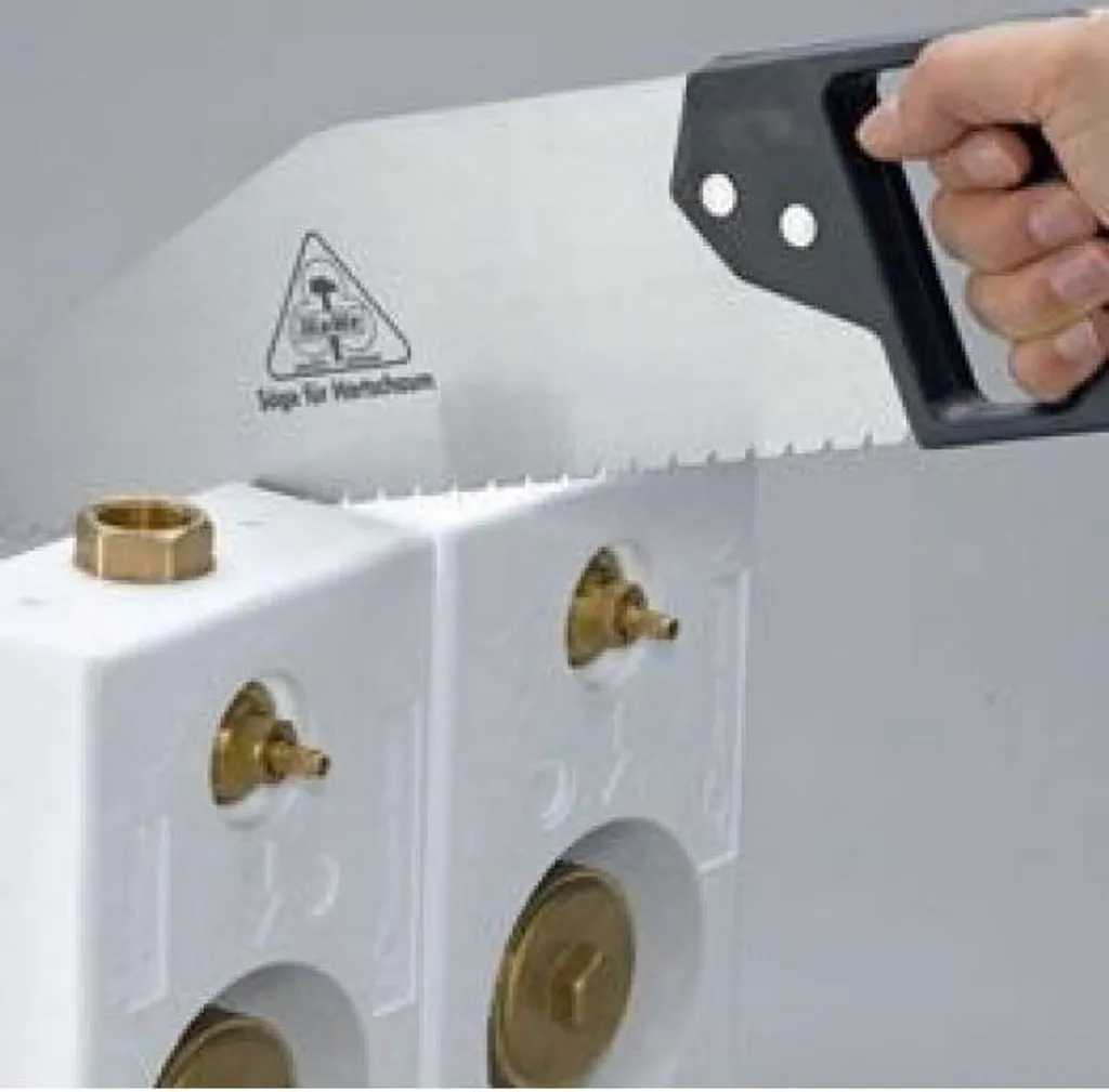 Support de montage double pour compteur eau Coax 2 pouces avec vannes