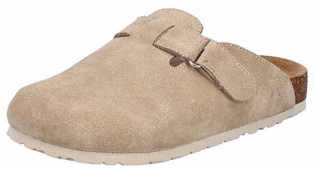 Rieker Damen-Clog mit Tieffußbett Porzellan-Beige, Farbe:beige/schlamm, EU Größe:39