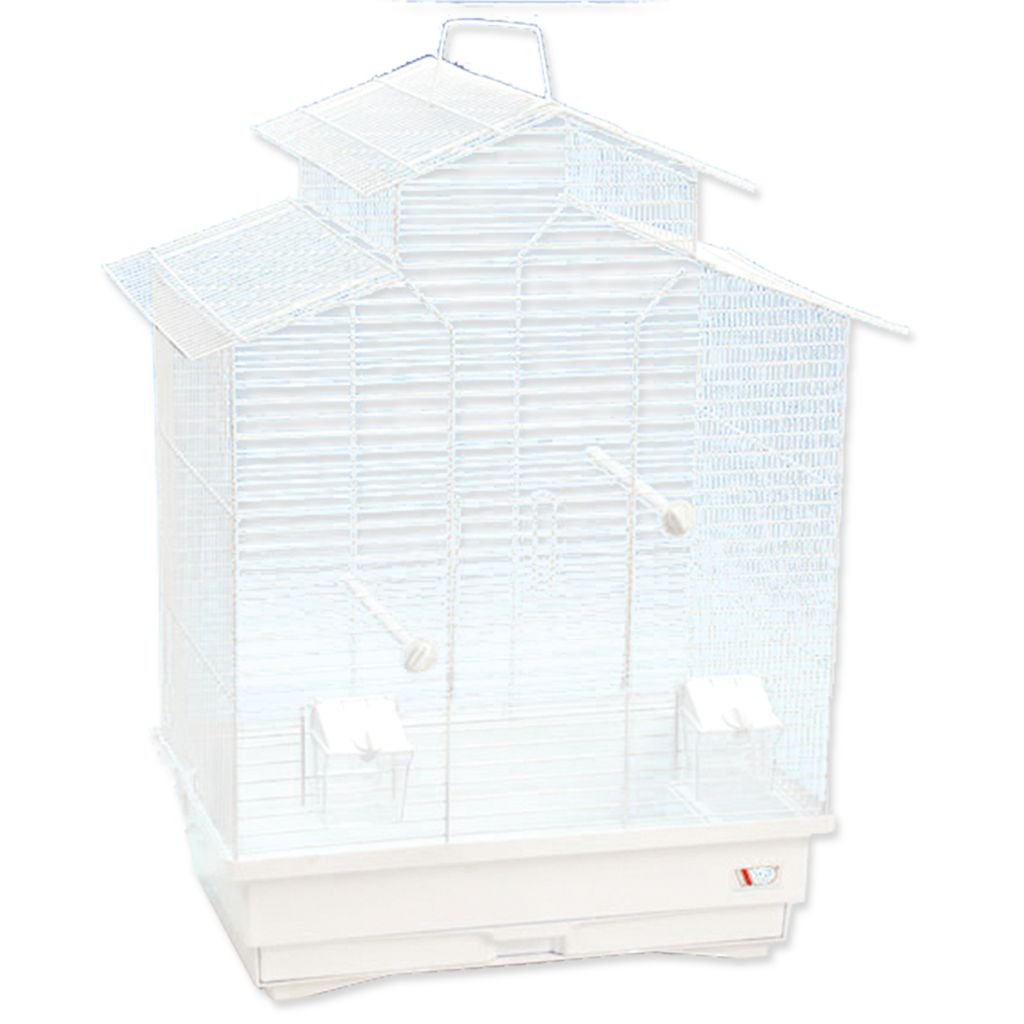 Klatka dla ptaków Jewel Ela 50,5x38,5x63,5cm biała Zdjęcie produktu 