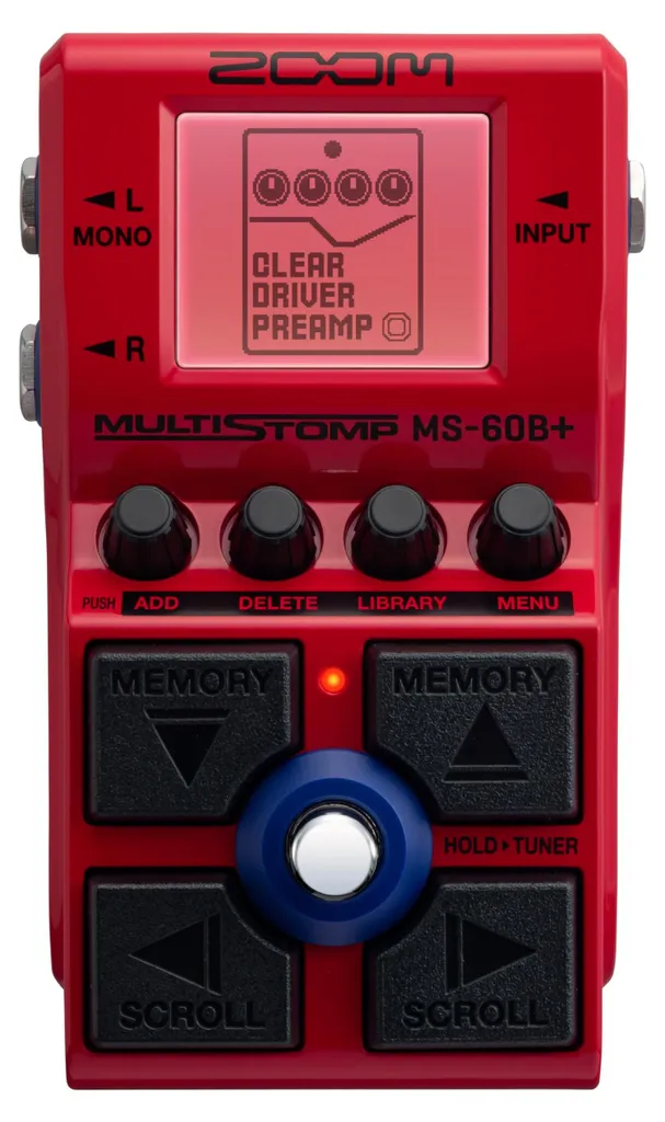 Finis les Bruits de Fond sur Basse avec le Multi-effet Zoom MS-60B+