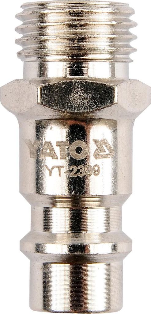 Yato YT-2399 Kupplung und Anschluss für pneumatische Maschinen Nickel-Stahl Außengewinde (Außen) 1/4" 1 St.