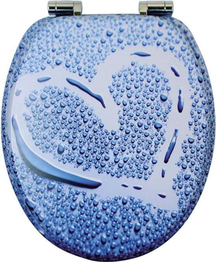 Toilette mit Soft-Close, hochglänzend, komfortabel, 175kg