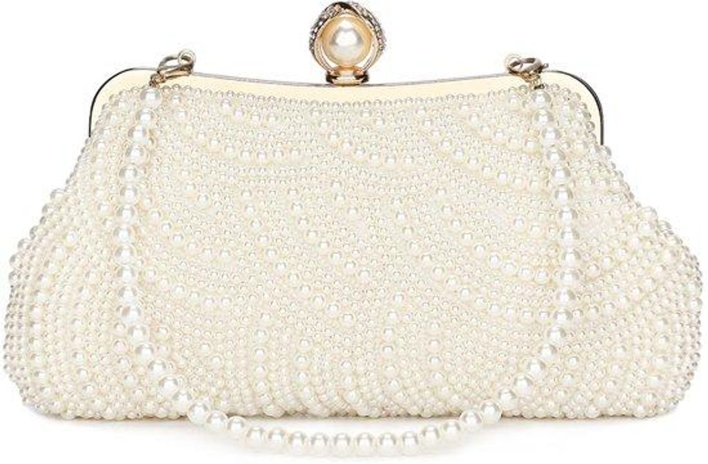 Luxus-Beige-Clutch für Mädchen und Frauen