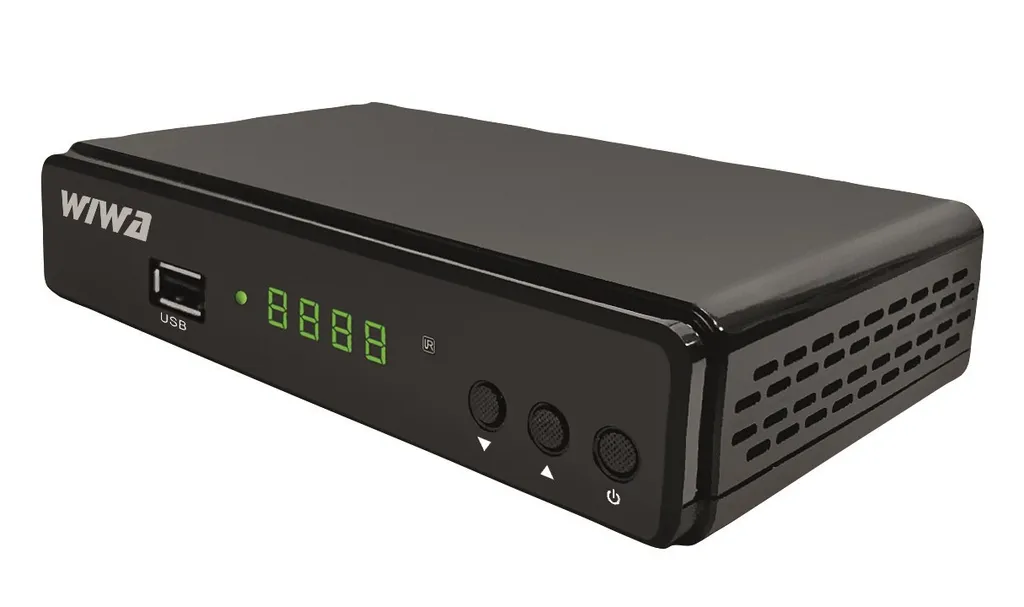 Decoder Wiwa H.265 PRO DVB-T2 - Sintonizzatore Digitale Terrestre 10bit