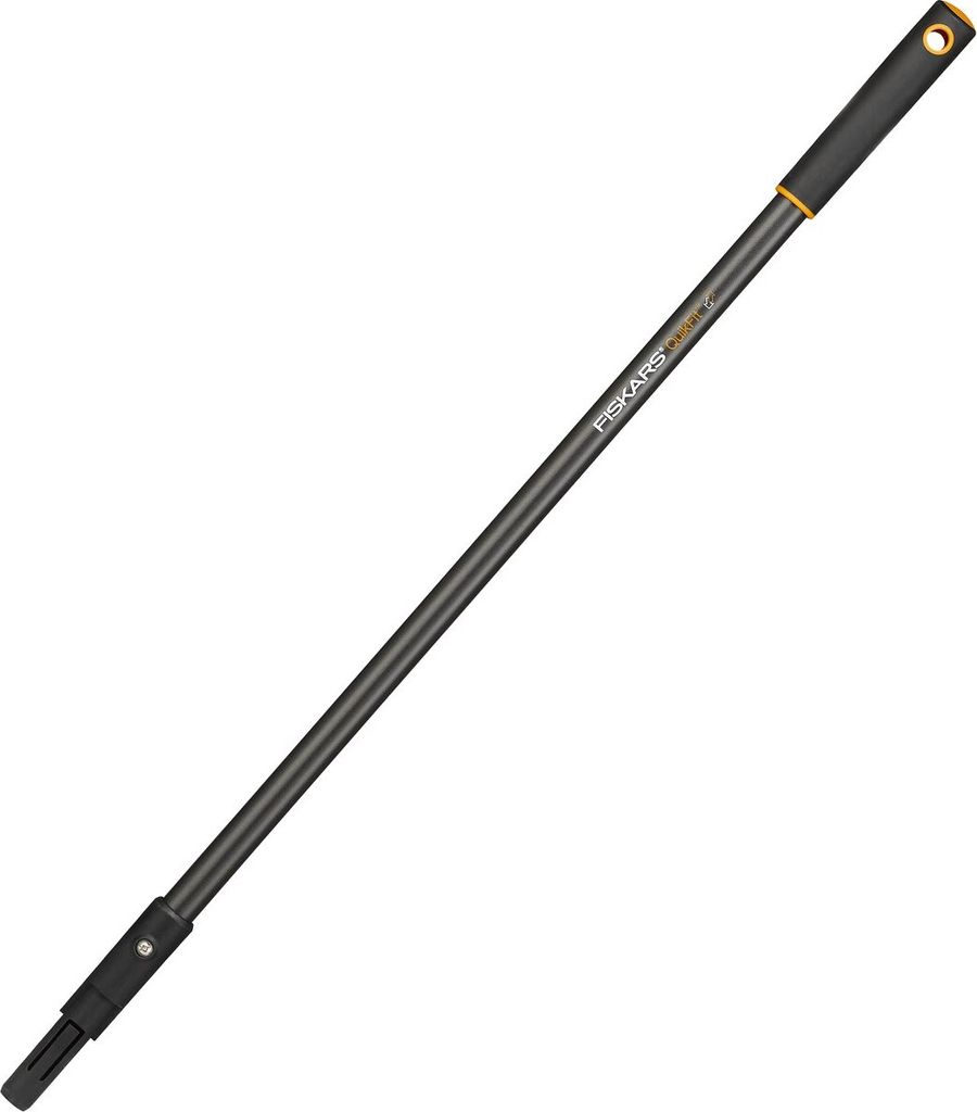 A Fiskars QuikFit Stiel Graphit, 84 cm, shown against a white background.