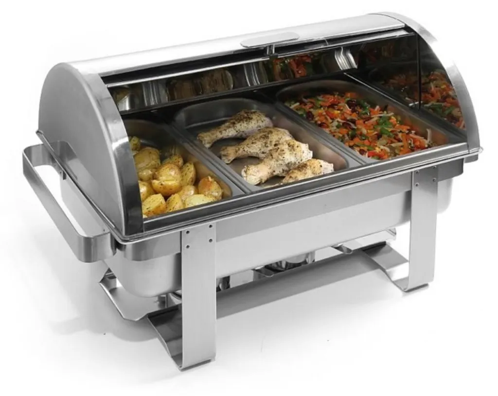 Chafing Dish Rolltop GN 1/1 Idéal pour Buffets Mariage et Restauration - 10