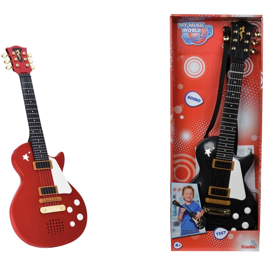 Simba Toys 106837110 Rockgitarre, 2 fois assorti Image du produit 