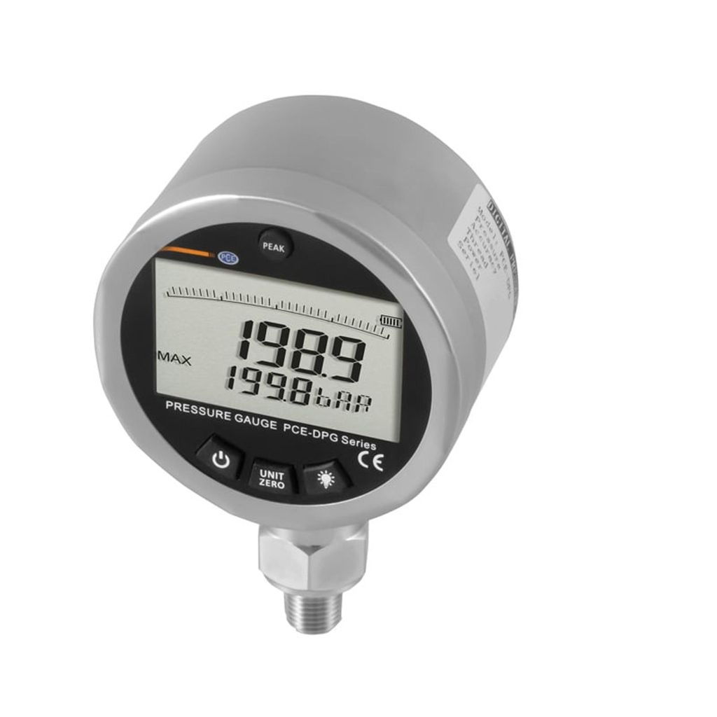 PCE-DPG 200 Druckaufnehmer für Wasser; Gase Messbereich 0..200 bar