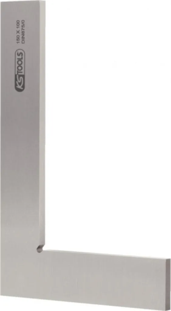KS Tools 300.0297 Squadra da Falegname 300mm Acciaio Inox DIN 875/0