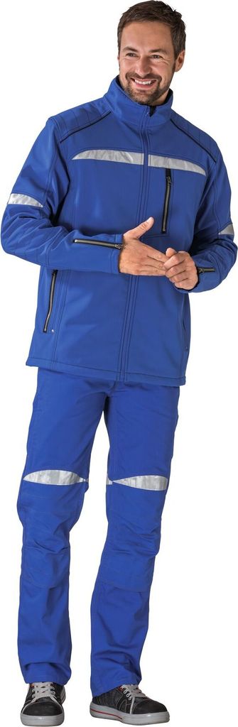 Planam Winterjacke DuraWork Gr. 2XL kornblau/schwarz