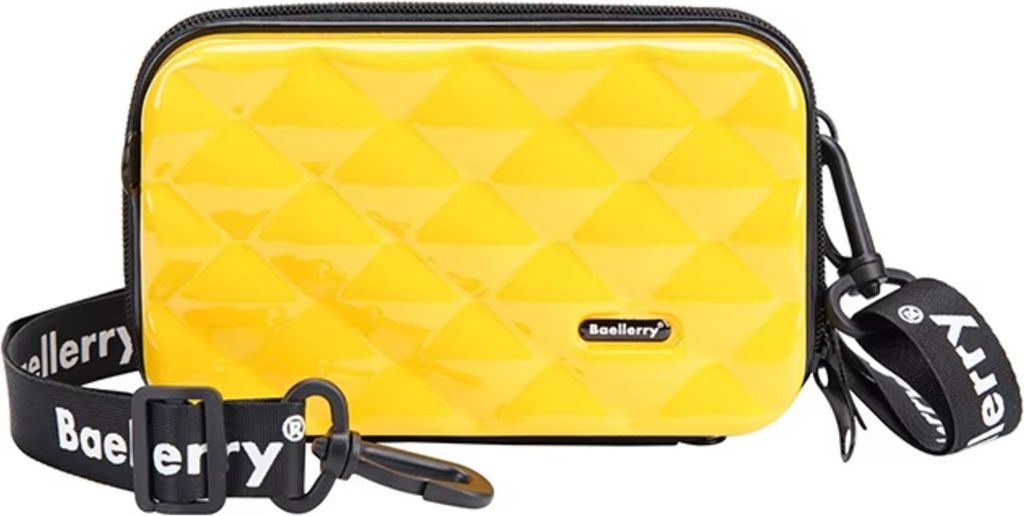 Moderne Handtasche Baellerry Zeneva in Gelb - Stilvolles Accessoire für Frauen KP36092