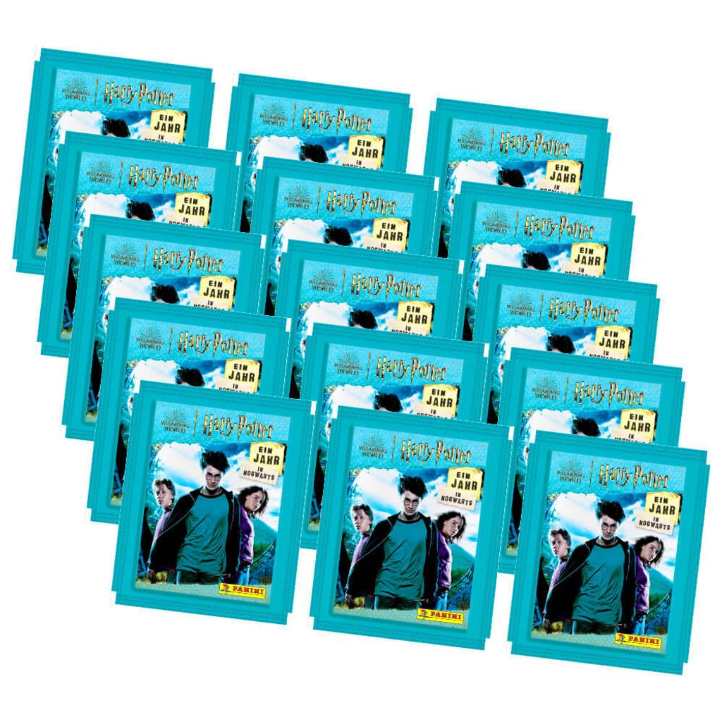 Panini Harry Potter Sticker - Ein Jahr in Hogwarts (2023) - 15 Tüten Sammelsticker