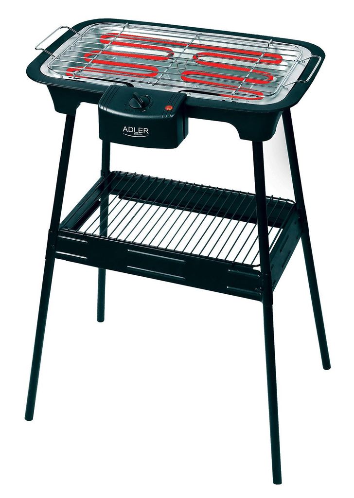Adler AD 6602, 2000 W, Gril, Elektrický, Stolní, Grid, Obrázek produktu 