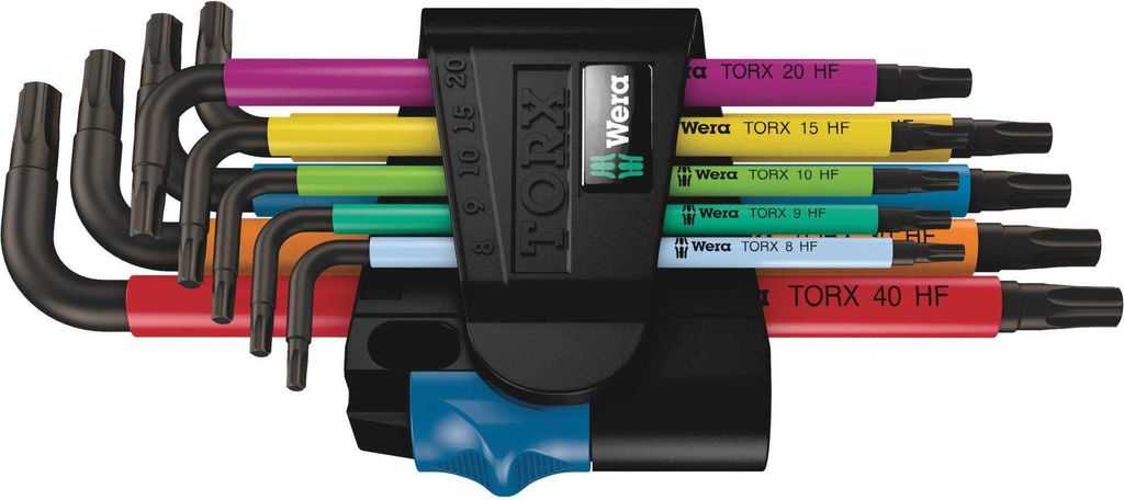 Wera 967/9 TX Multicolour HF 1 Winkelschl.satz m. Produktbild 