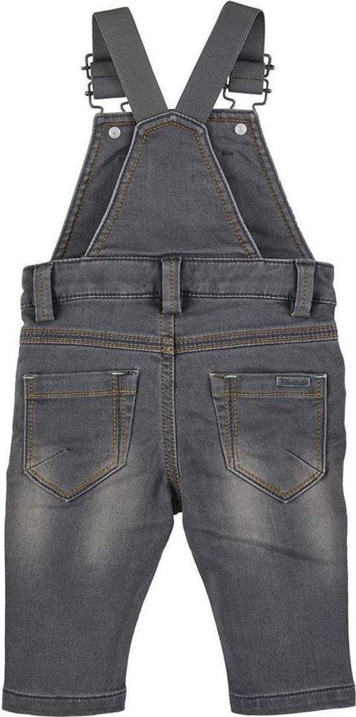 Sterntaler Latzhose Softdenim aus elastischem Sweat in Eisengrau 62
