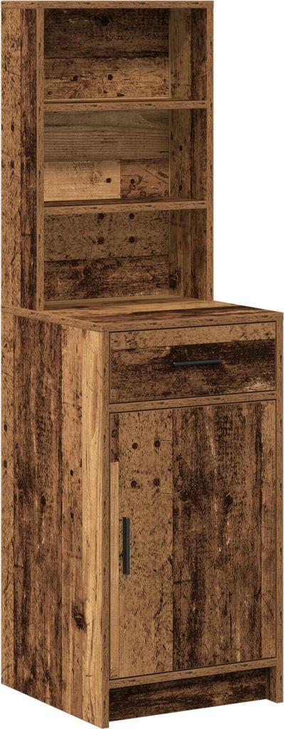 Möbel Highboard Altholz 40x41x135 cm Holzwerkstoff - Kommoden 865080