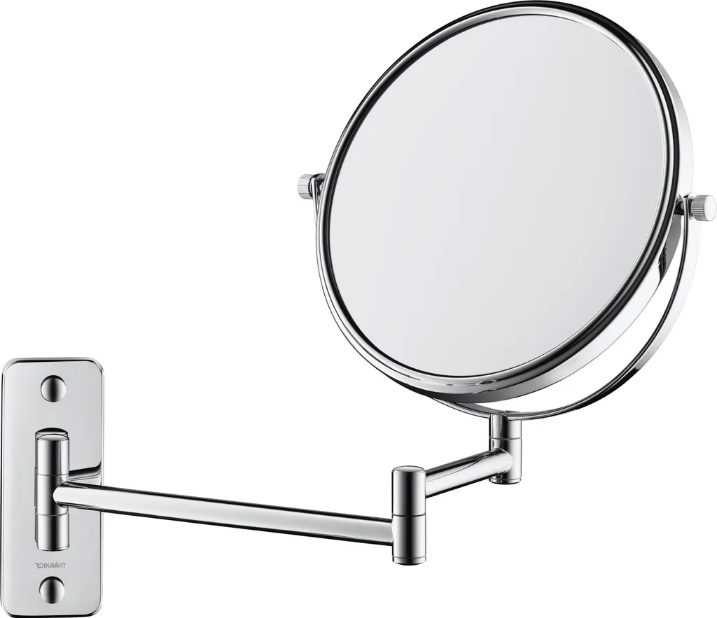 Miroir de Soins Grossissement 3x Duravit D-Code 0099121000 Chrome Brillant