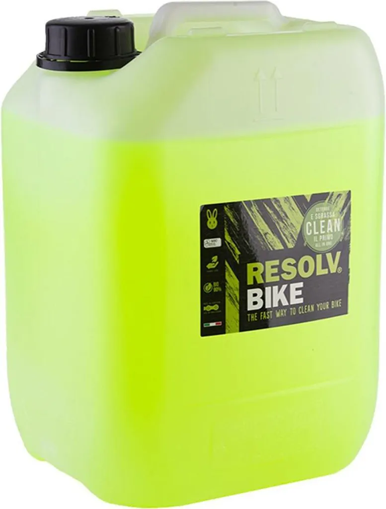 Nettoyant Vélo Liquide Resolvbike 20L Jaune - Entretien Multi-Surfaces