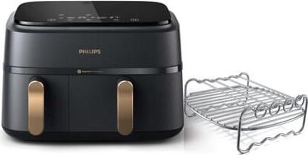 Philips Airfryer 3000 Series Dual Basket avec grille + Image du produit 