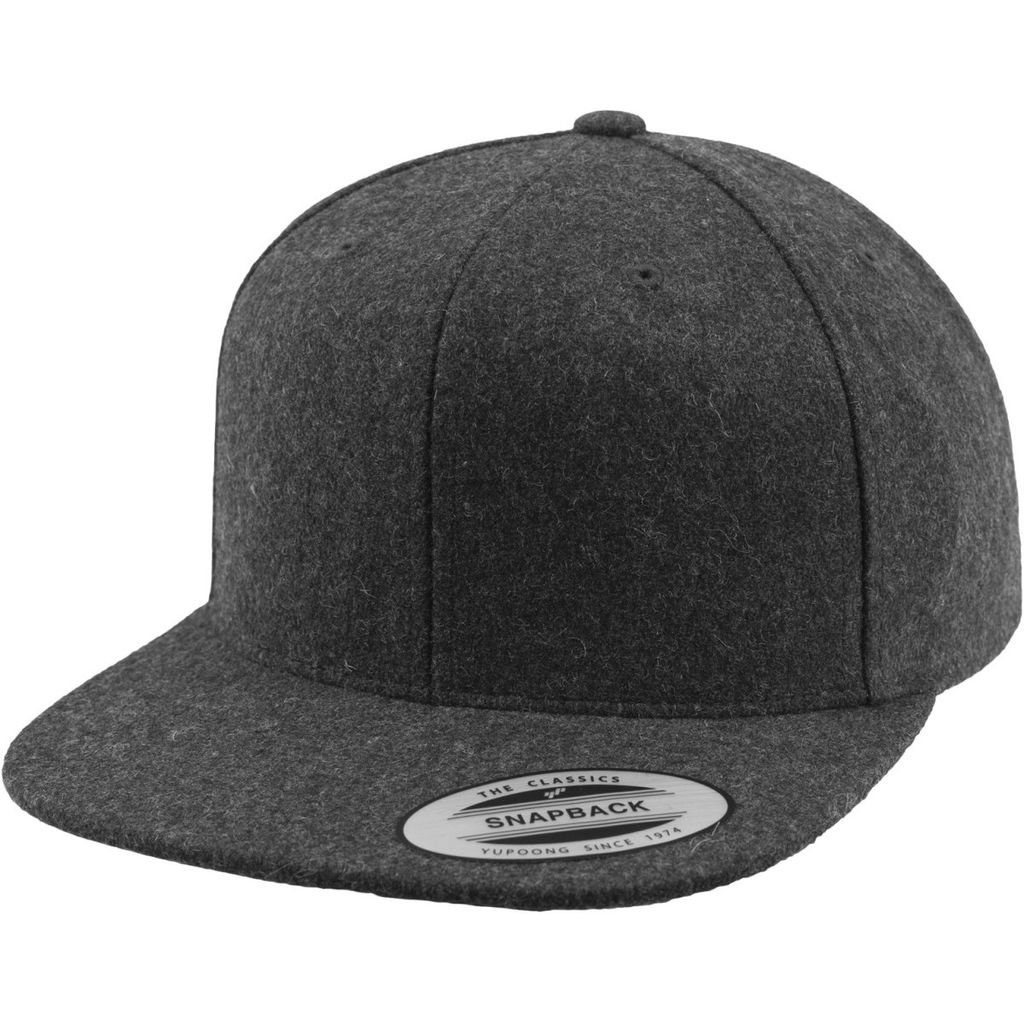 FLEXFIT 6689M | Melton Wool Snapback Cap, Grüne Produktbild 