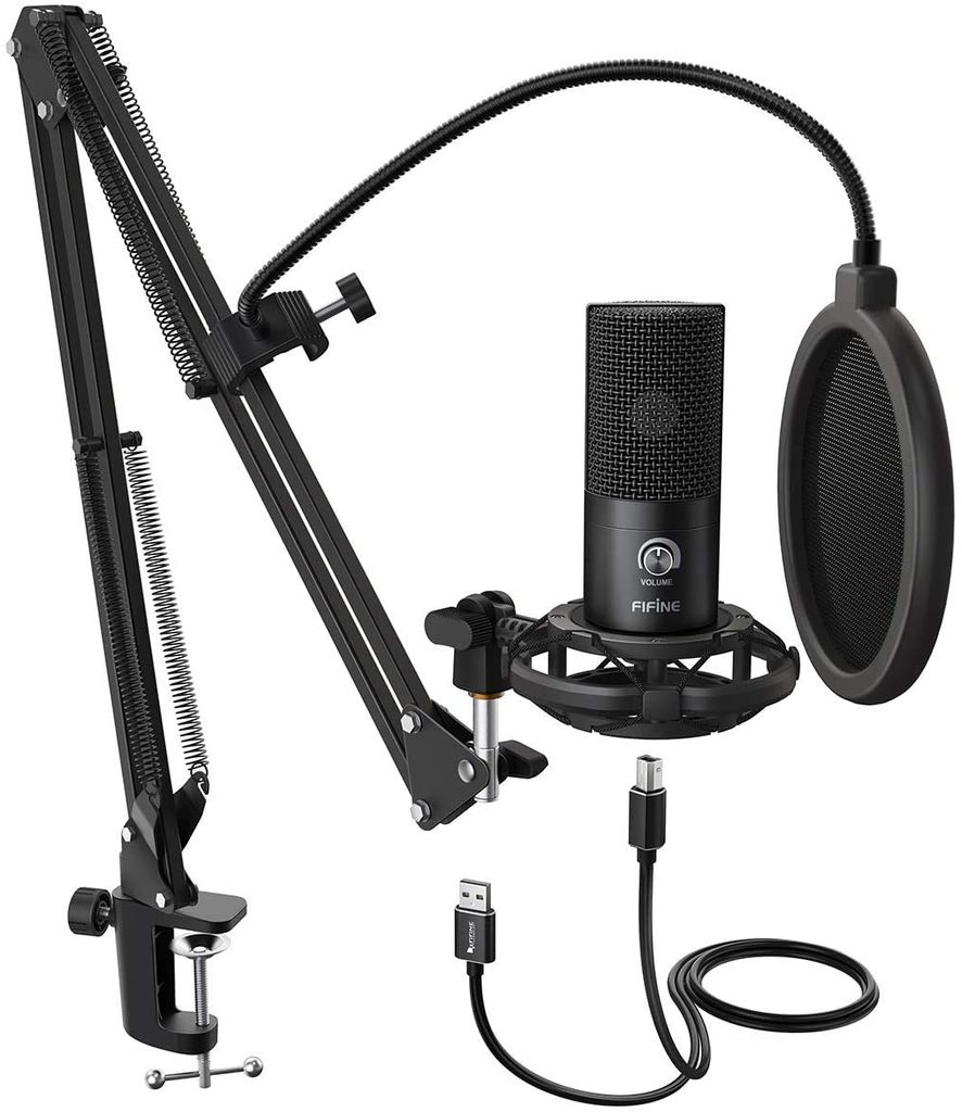 USB 360 ° einstellbares Mikrofon Voice-Chat-Aufnahmemikrofon für PC Mac ED 