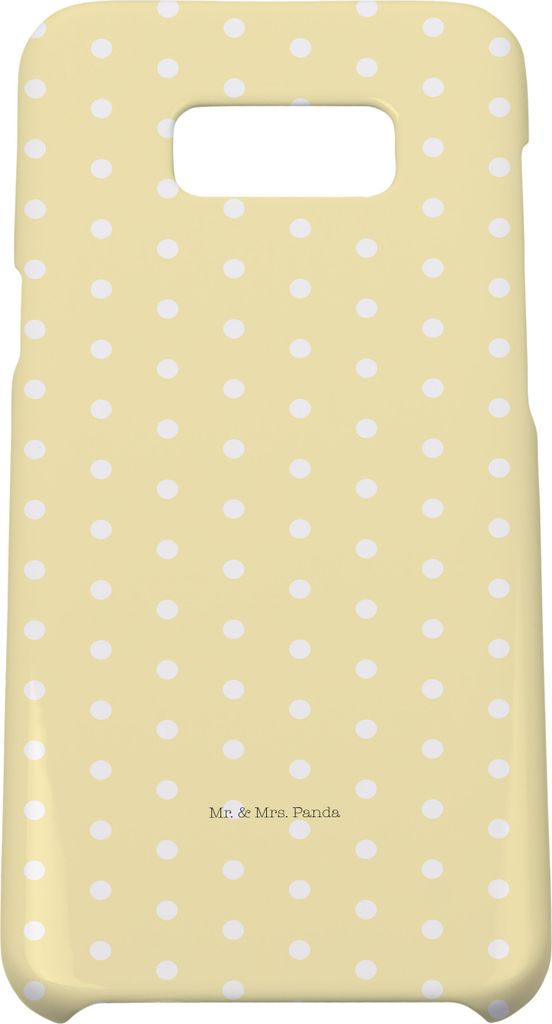 Mr. & Mrs. Panda Samsung Galaxy S8 plus Handyhülle Anker Blau - Gelb Pastell - Geschenk, Handy, Hülle, Cover, Gute Laune, Case