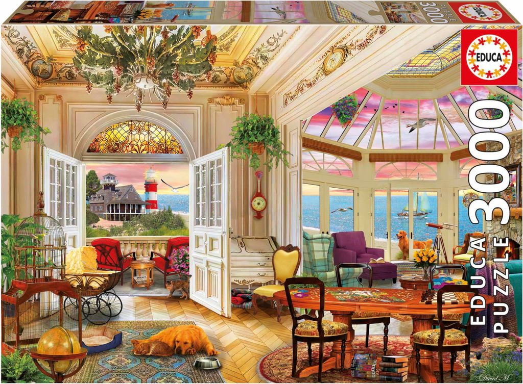 EDUCA Puzzle Das Leben am Meer 3000 dlks