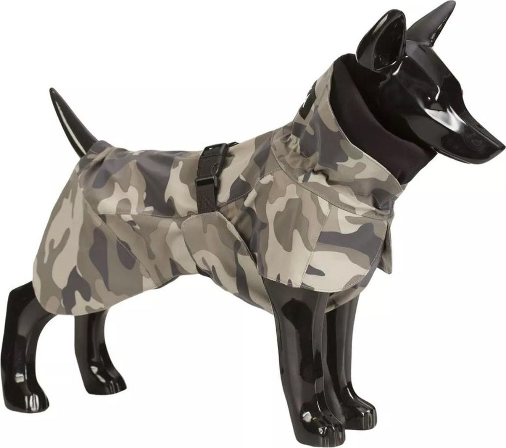 PAIKKA Hunde Regenmantel wärmend "Recovery Raincoat" camouflage