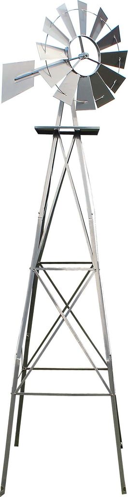 Větrné kolo Wiltec s výškou 245 cm, větrný mlýn ve Obrázek produktu 
