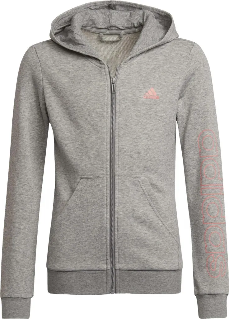 Veste Adidas HE1967 Grise pour Enfant 10 ans : Style Sportif Iconique