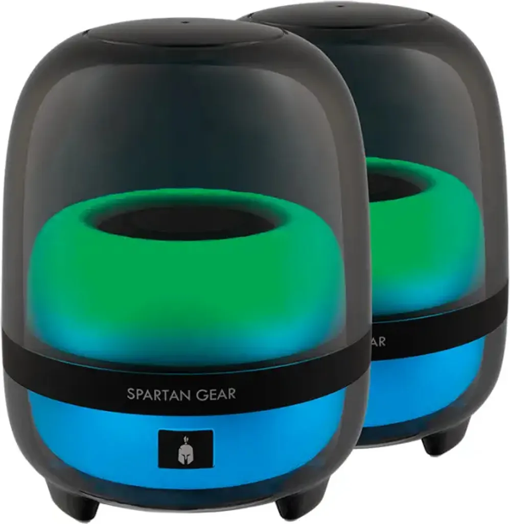Système audio 2.0 Spartan Gear Alcman Large pour streaming et gaming