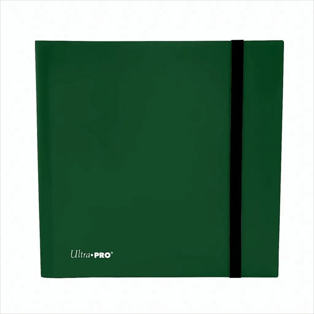 Portfolio 12 Poches Eclipse Vert Forêt - Classeur de Rangement Pro-Binder