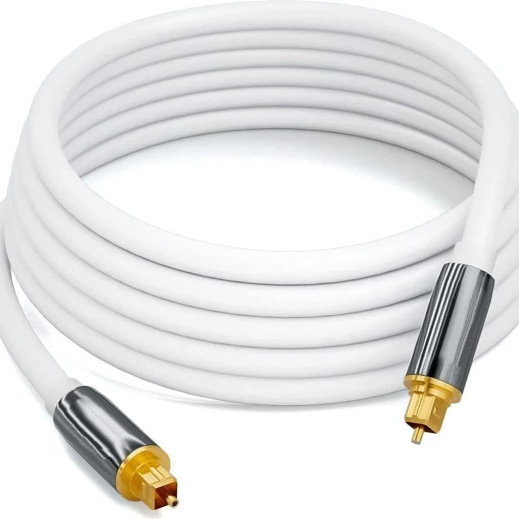 Cavo Audio Ottico 10m INF per PS5 / Xbox | SPDIF 5.1 Gaming