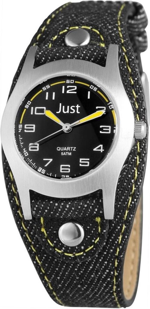Just JU320 Analog Kinderuhr mit Textilband