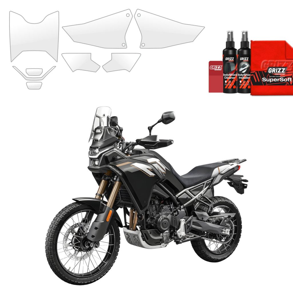 8in1 Schutzfolie Grizz Protector - CFMOTO 450MT (2023-2026)