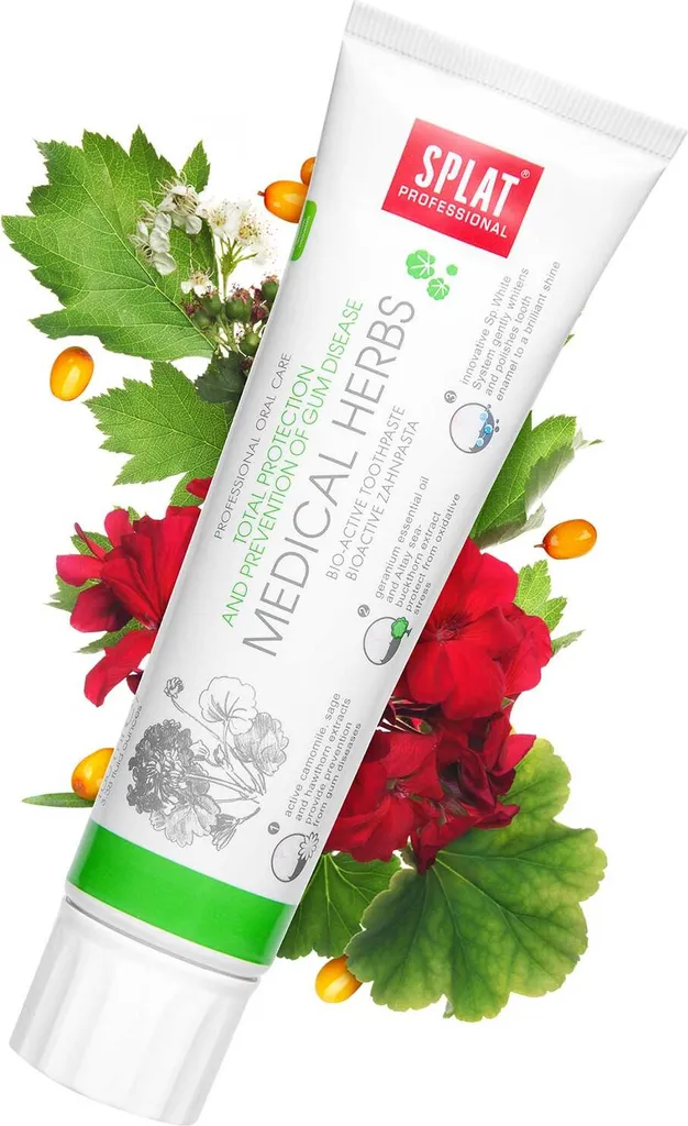 Dentifricio SPLAT Professional Medical Herbs 100ml - Salute Gengive