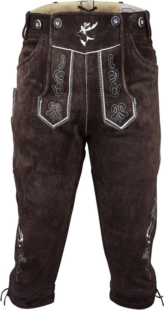 Edelnice Trachtenlederhose Kniebundhose Hirsch 52