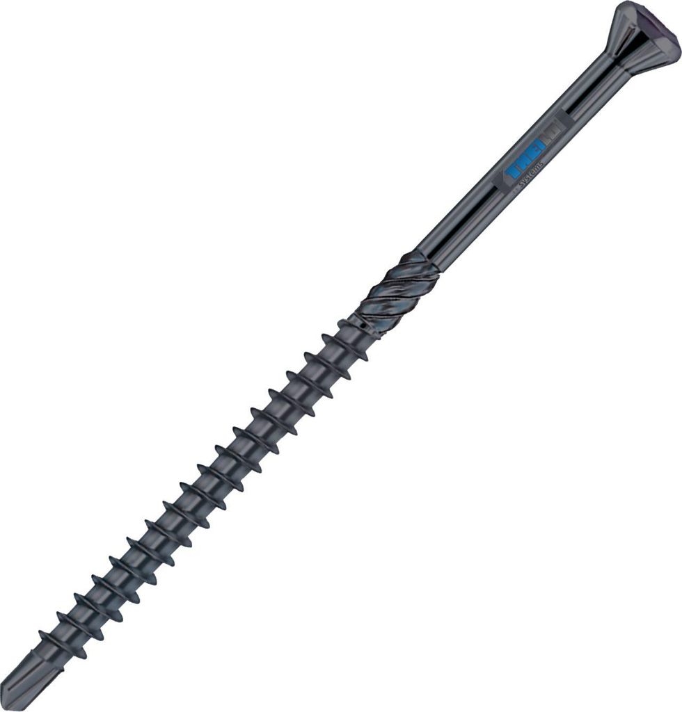 Zierkopfschraube Edelstahl schwarz 3,2 mm x 35 mm Produktbild 