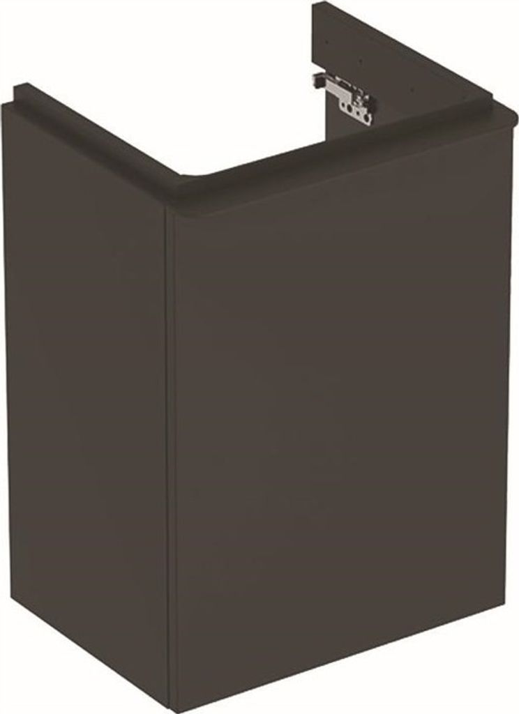 Geberit Smyle Square Handwaschbecken Unterschrank, 500351, 442x617x356mm, mit eine Tür, linksöffnend, 500.351.JK.1