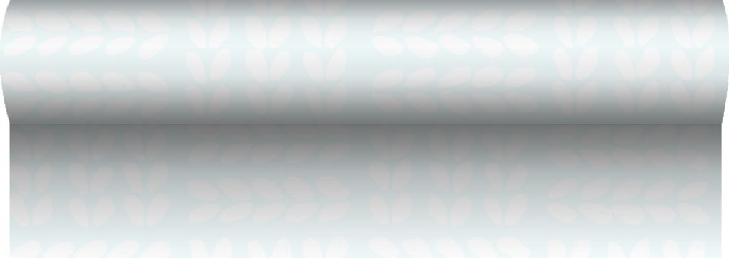 Origin Wallcoverings Tapete Blätter Hellblau und Weiß 53 cm x 10.05 m